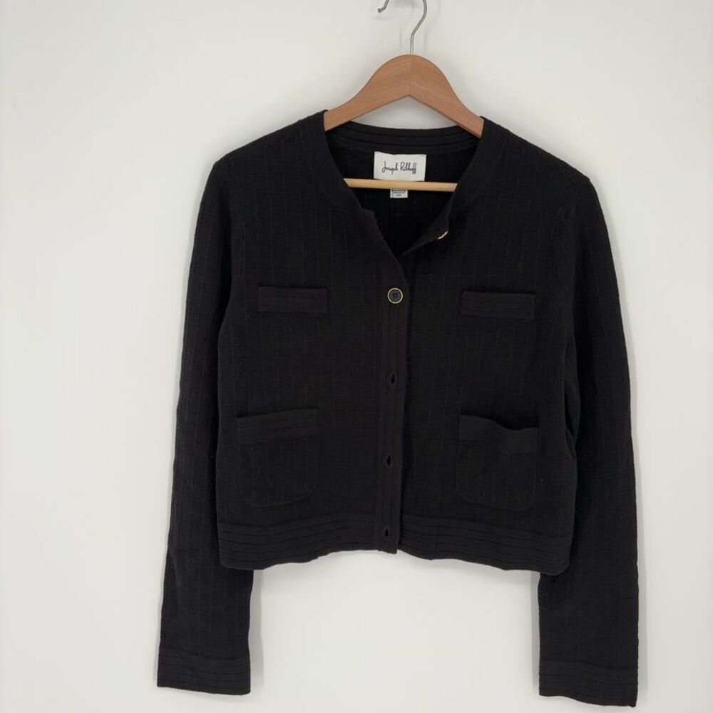 Joseph Ribkoff Knit Front-Button Cardigan